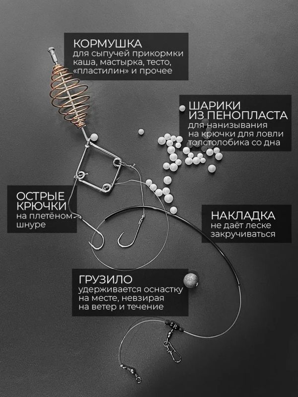 Монтаж убийца толстолоба