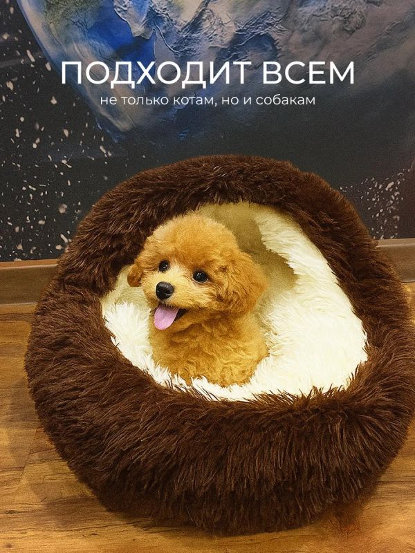 Лежанка для кошек и собак мелких пород