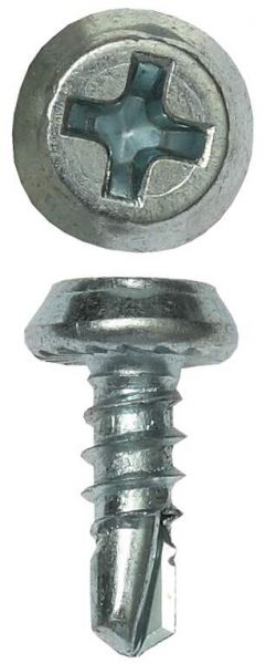 Клоп оцинкованный со сверлом 3,5х11 мм Клоп оцинкованный со сверлом 3,5х11 мм