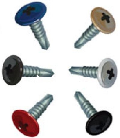 Саморез с прессшайбой, крашенный 4,2х13мм Саморез с прессшайбой, крашенный 4,2х13мм